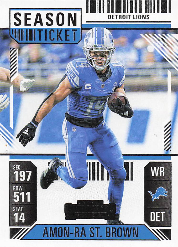 2024 Panini Contenders Football Retail Amon-Ra St. Brown #33