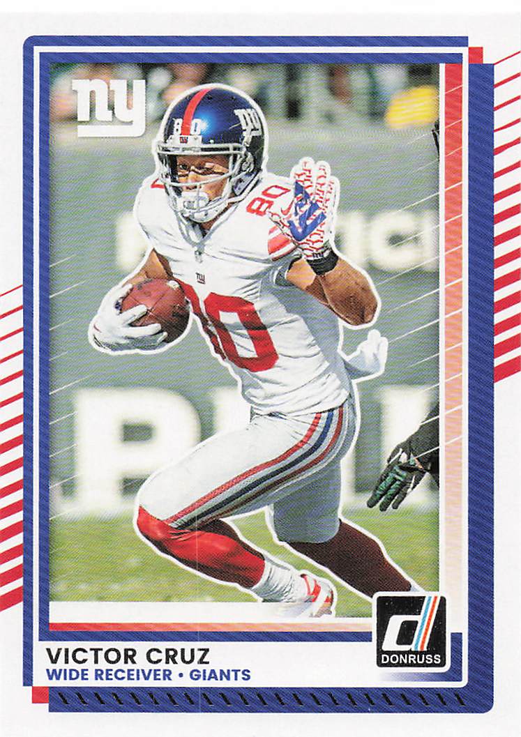 2025 Donruss Football Victor Cruz #223