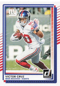 2025 Donruss Football Victor Cruz #223