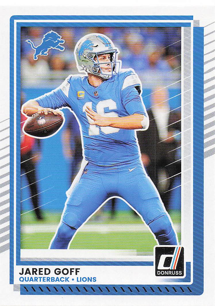 2025 Donruss Football Jared Goff #220
