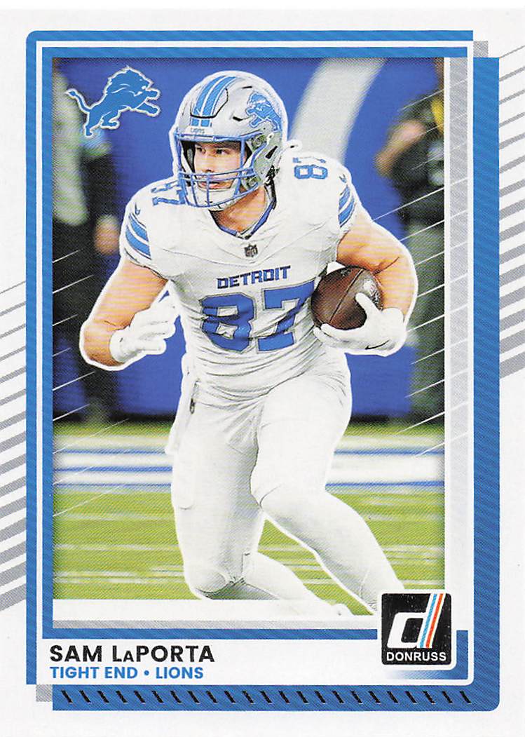 2025 Donruss Football Sam LaPorta #293