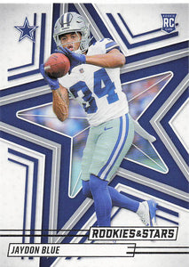 2025 Panini Rookies & Stars Football Jaydon Blue #139 Rookie