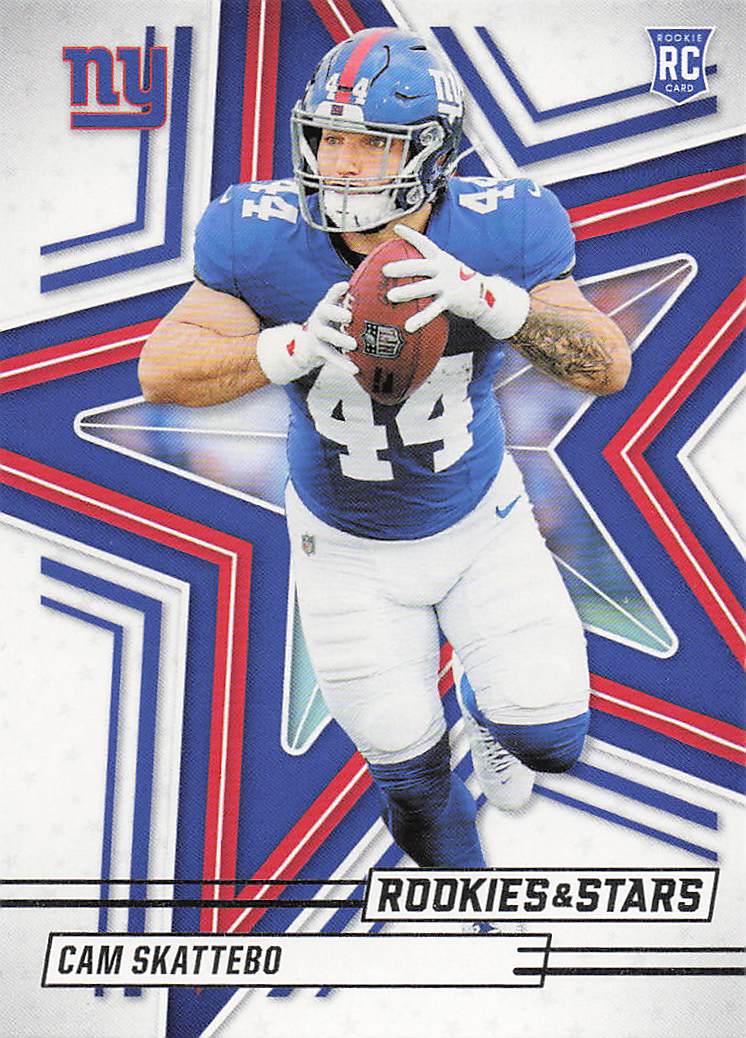 2025 Panini Rookies & Stars Football Cam Skattebo #110 Rookie
