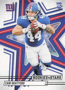 2025 Panini Rookies & Stars Football Cam Skattebo #110 Rookie