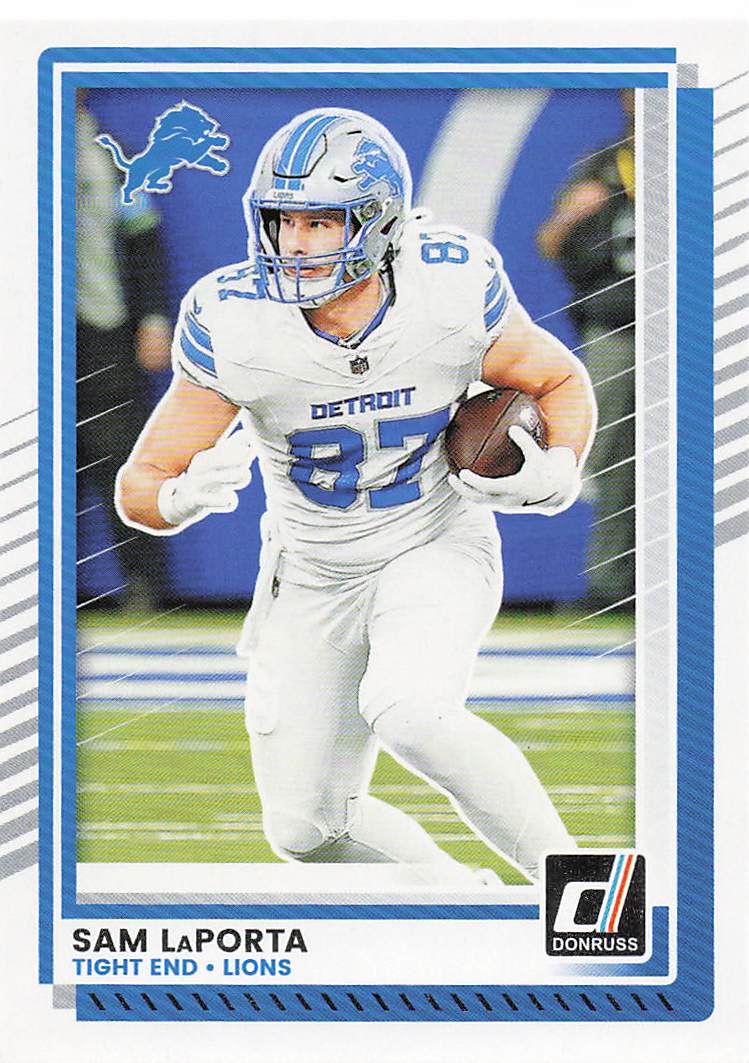 2025 Donruss Football Sam LaPorta #293