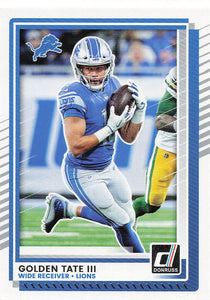 2025 Donruss Football Golden Tate III #174