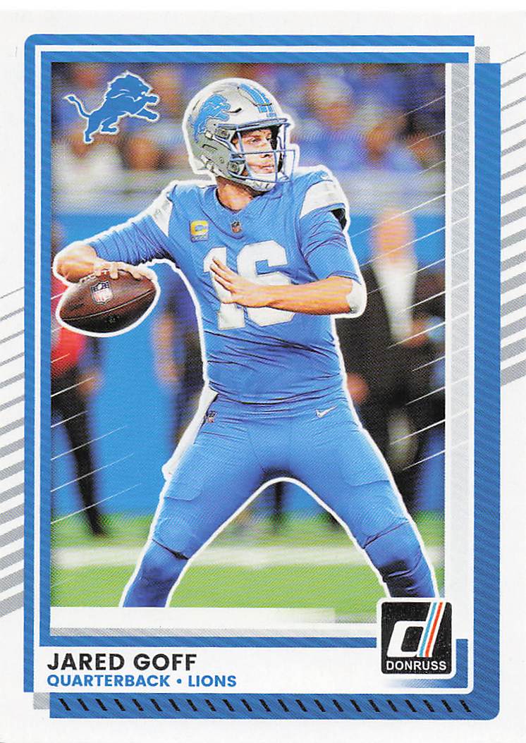 2025 Donruss Football Jared Goff #220