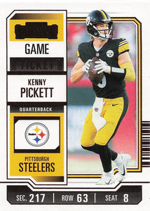 2023 Panini Contenders Football Kenny Pickett #83