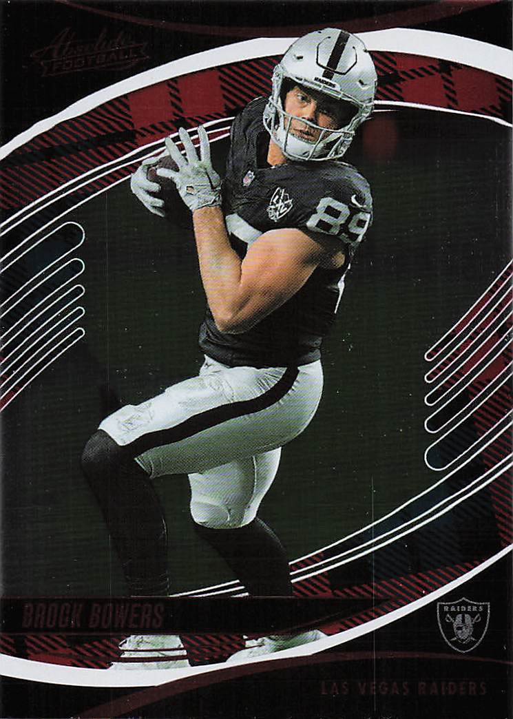 2025 Panini Absolute Countdown Calendar Football Brock Bowers #17