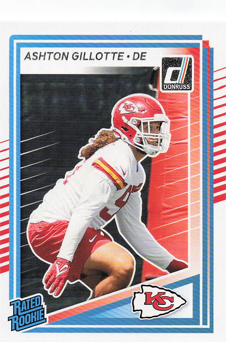 2025 Donruss Football Ashton Gillotte #353 Rookie