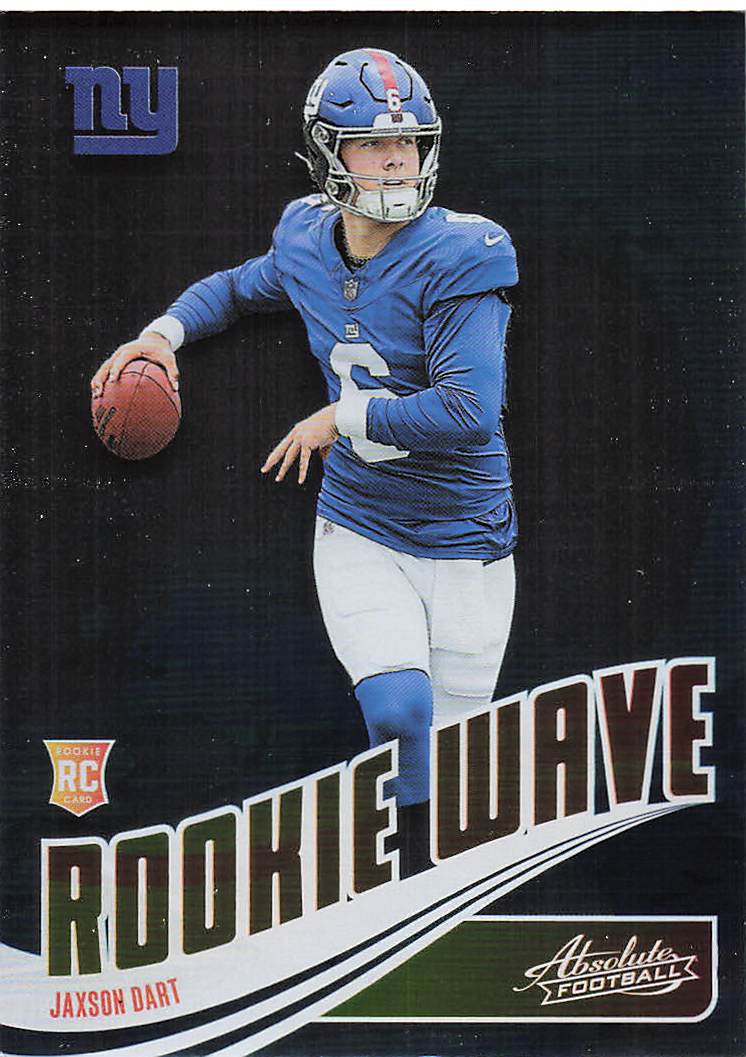 2025 Panini Absolute Football Rookie Wave Jaxson Dart #RW-JDT
