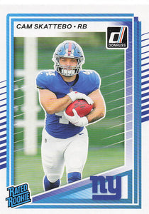2025 Donruss Football Cam Skattebo #302 Rookie