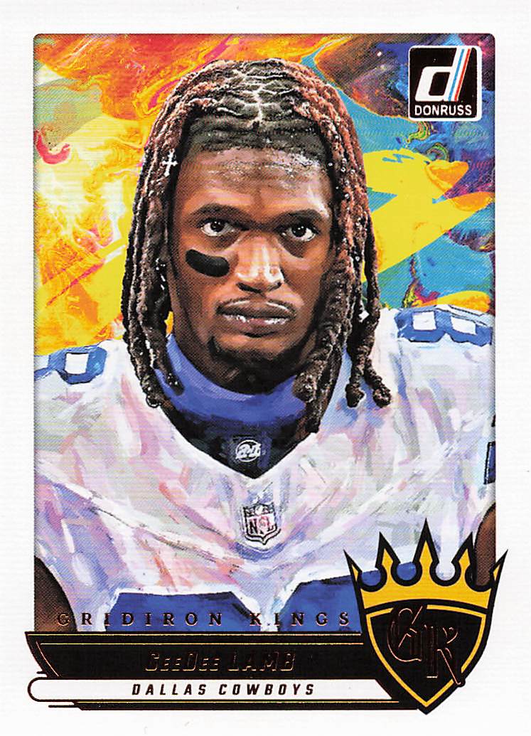 2025 Donruss Football Gridiron Kings CeeDee Lamb #GK-CLB