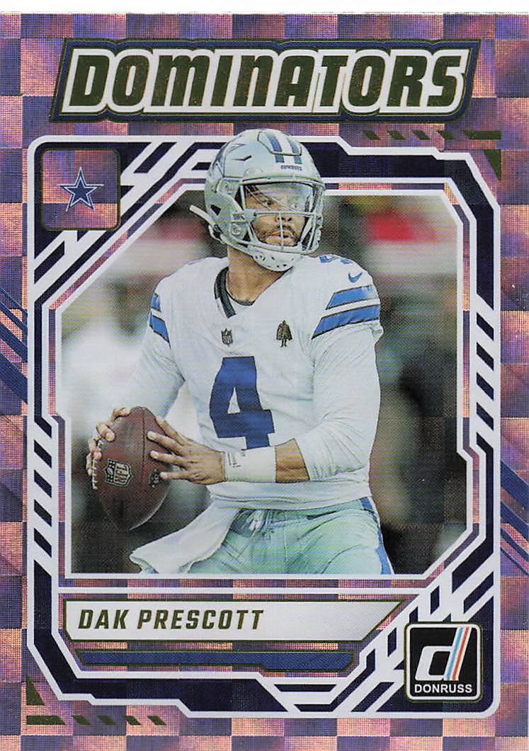 2025 Donruss Football Dominators Dak Prescott #DOM-DPT