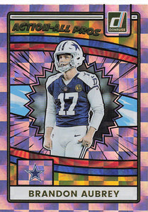 2025 Donruss Football Action-All Pros Brandon Aubrey #AAP-BAU