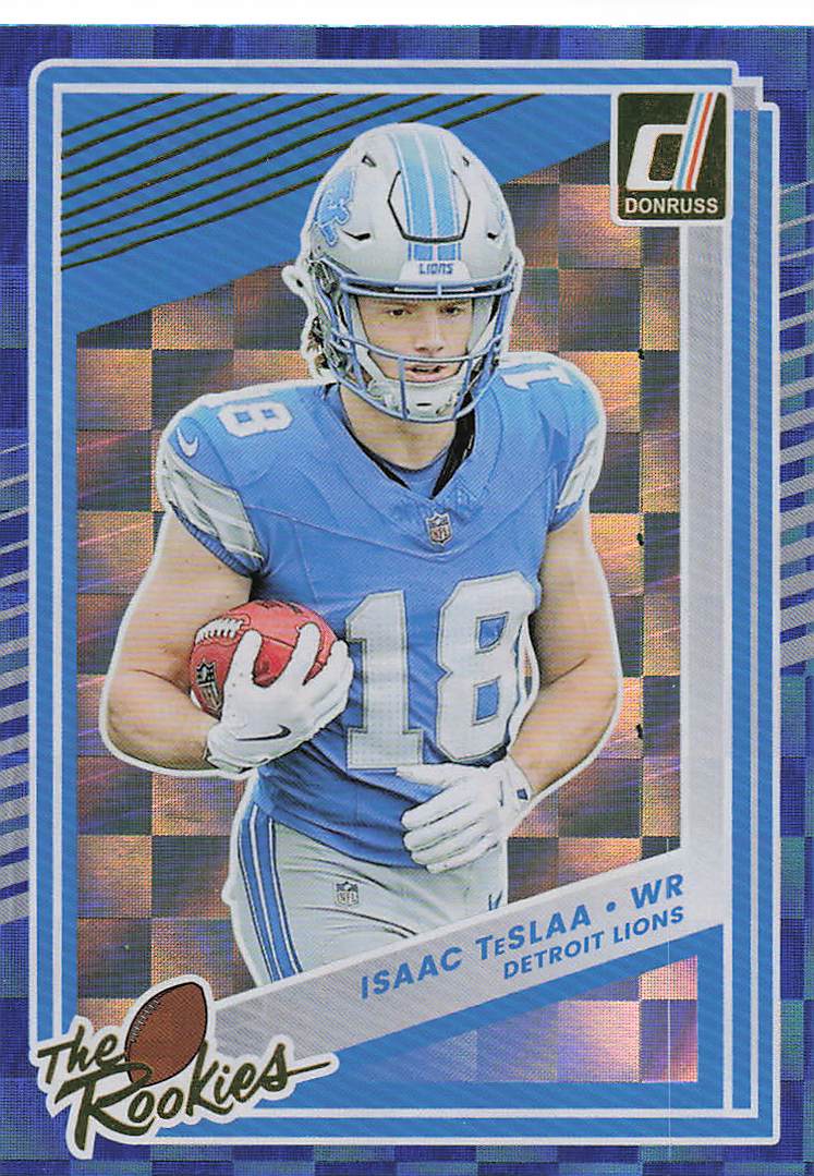 2025 Donruss Football The Rookies Isaac TeSlaa #35