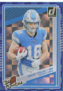 2025 Donruss Football The Rookies Isaac TeSlaa #35