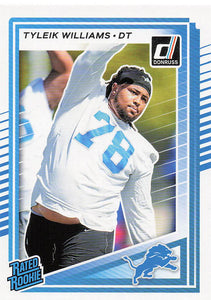 2025 Donruss Football Tyleik Williams #360 Rookie