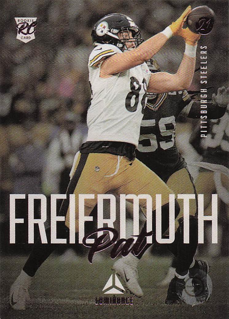 2021 Panini Chronicles Luminance Update Rookies Pink Pat Freiermuth #224