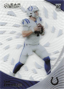 2021 Panini Chronicles Football Clear Vision Rookies Sam Ehlinger #CVR-28