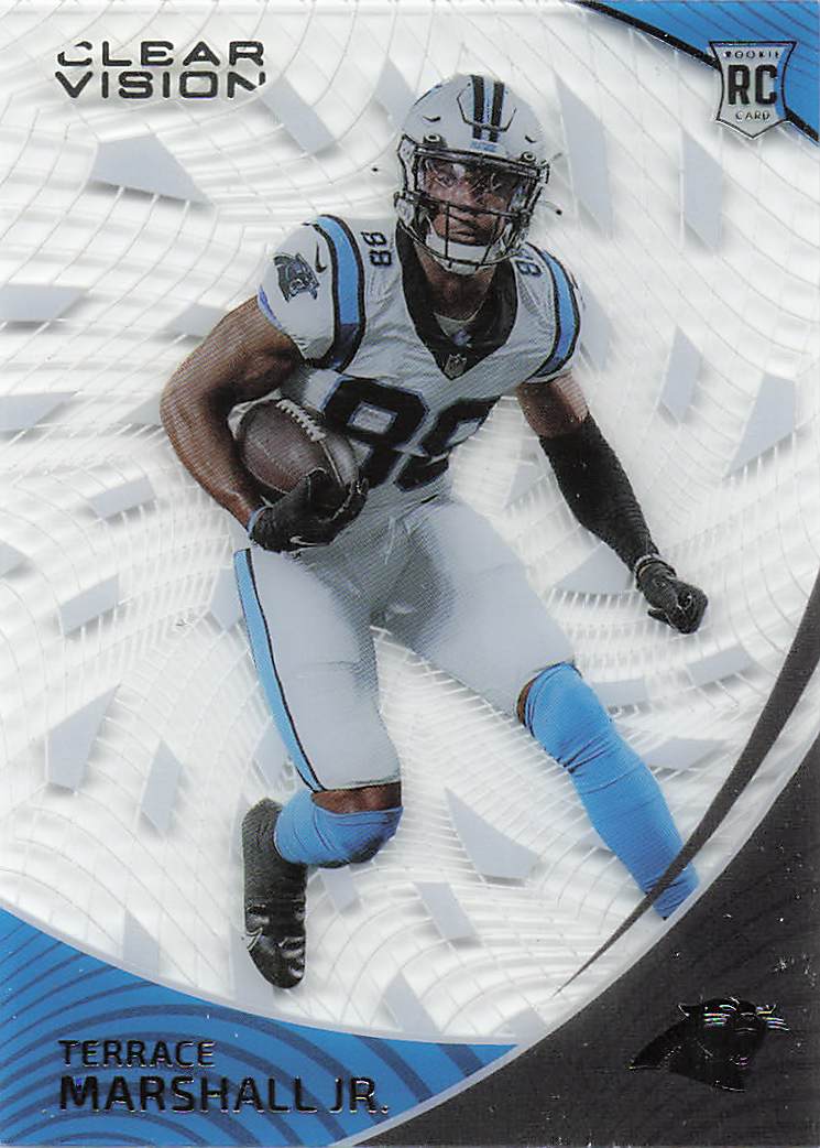 2021 Panini Chronicles Clear Vision Rookies Terrace Marshall Jr. #CVR-23