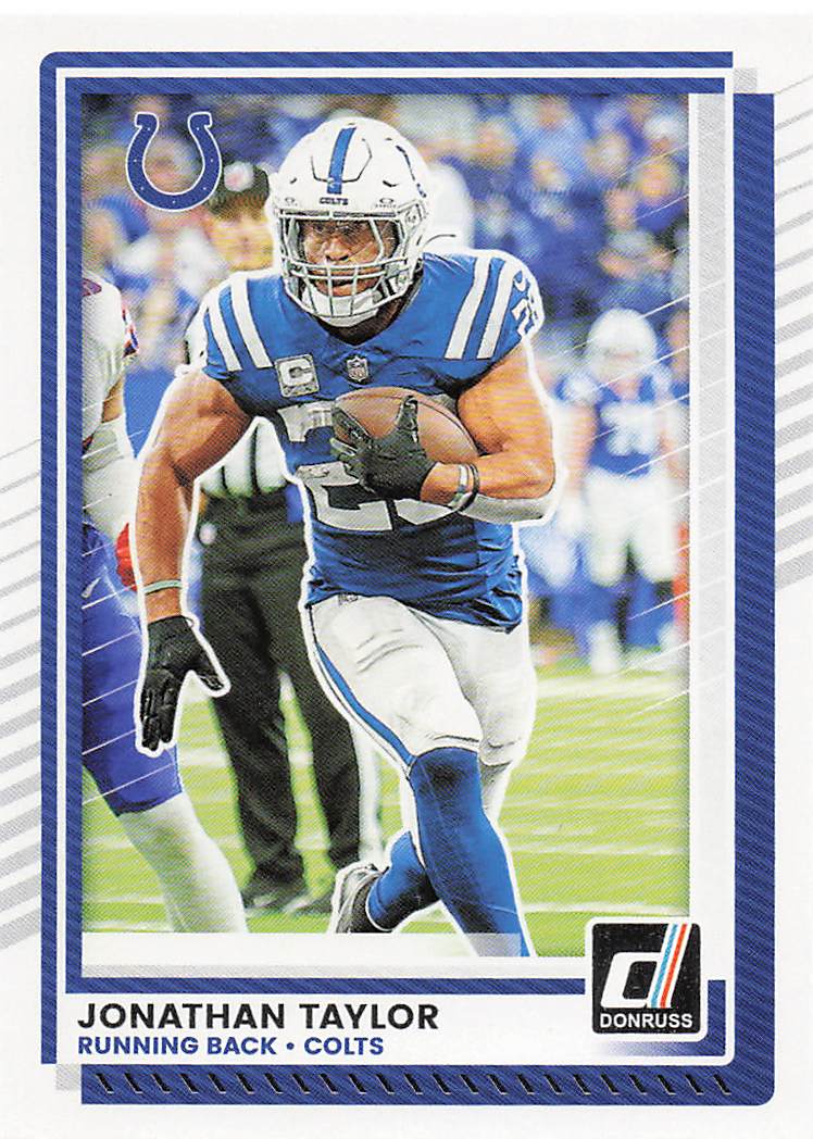2025 Donruss Football Jonathan Taylor #60
