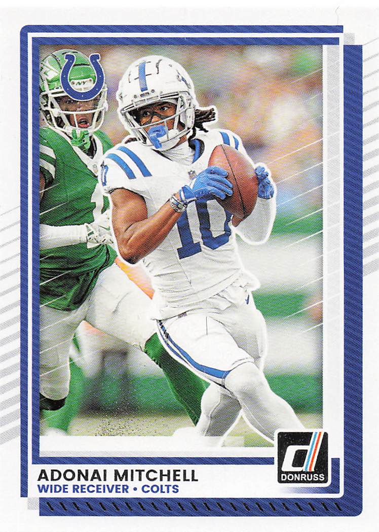 2025 Donruss Football Adonai Mitchell #17