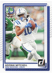 2025 Donruss Football Adonai Mitchell #17