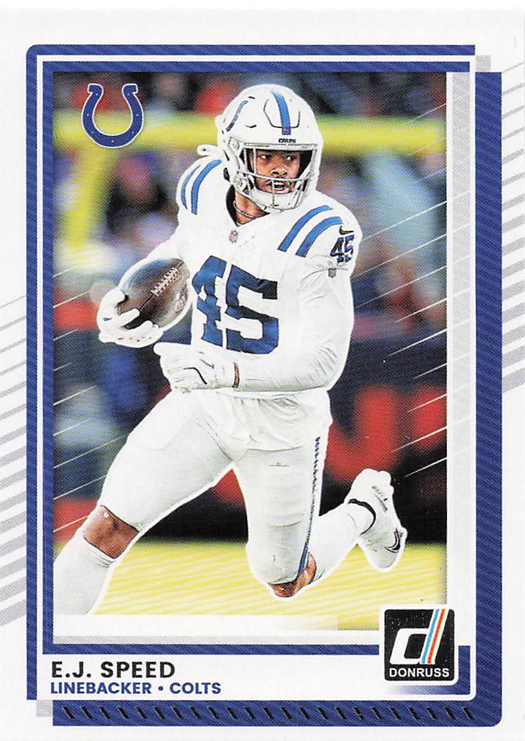 2025 Donruss Football E.J. Speed #284