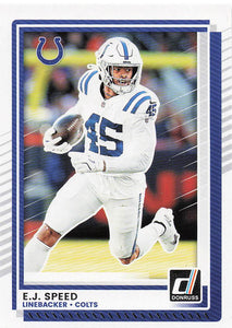 2025 Donruss Football E.J. Speed #284