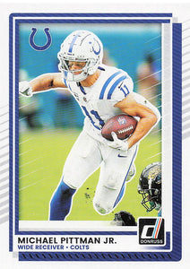 2025 Donruss Football Michael Pittman Jr. #185