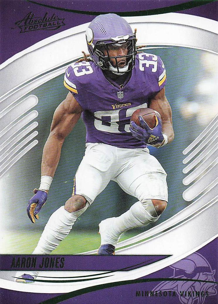2025 Panini Absolute Football Aaron Jones #40