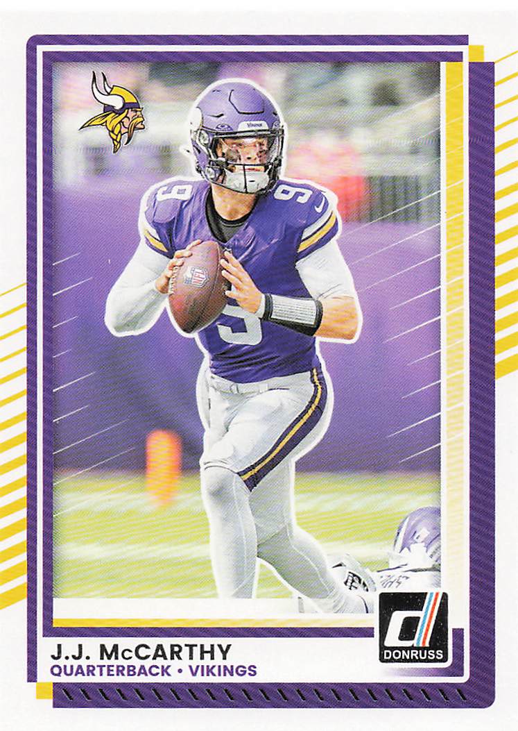2025 Donruss Football J.J. McCarthy #57