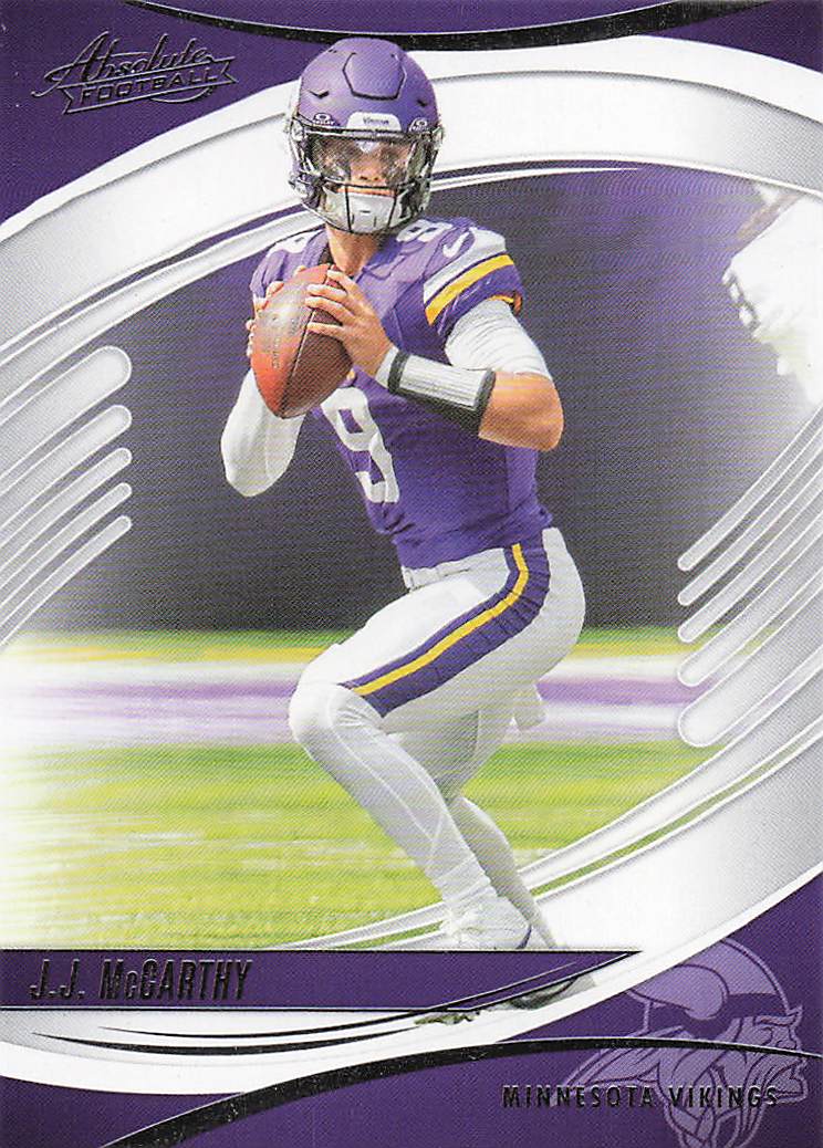 2025 Panini Absolute Football Retail J.J. McCarthy #100