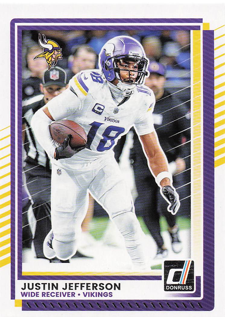 2025 Donruss Football Justin Jefferson #242