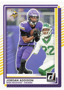 2025 Donruss Football Jordan Addison #43