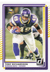 2025 Donruss Football Tony Richardson #70