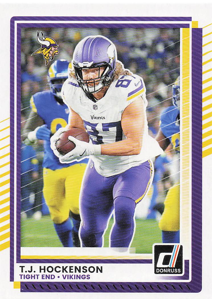 2025 Donruss Football T.J. Hockenson #215