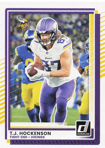 2025 Donruss Football T.J. Hockenson #215