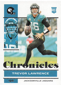2021 Panini Chronicles Football Trevor Lawrence #47 Rookie