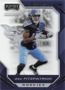 2021 Panini Chronicles Football Playoff Momentum Rookies Dez Fitzpatrick #PMR-27