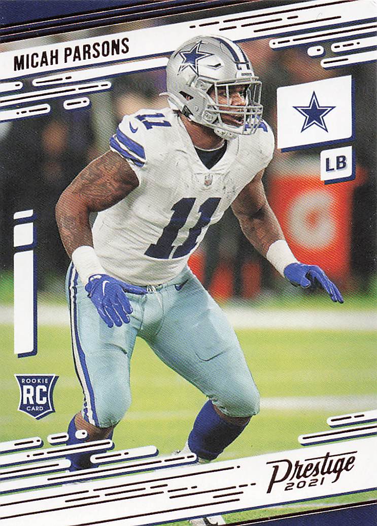 2021 Panini Chronicles Football Prestige Rookies Update Micah Parsons #244