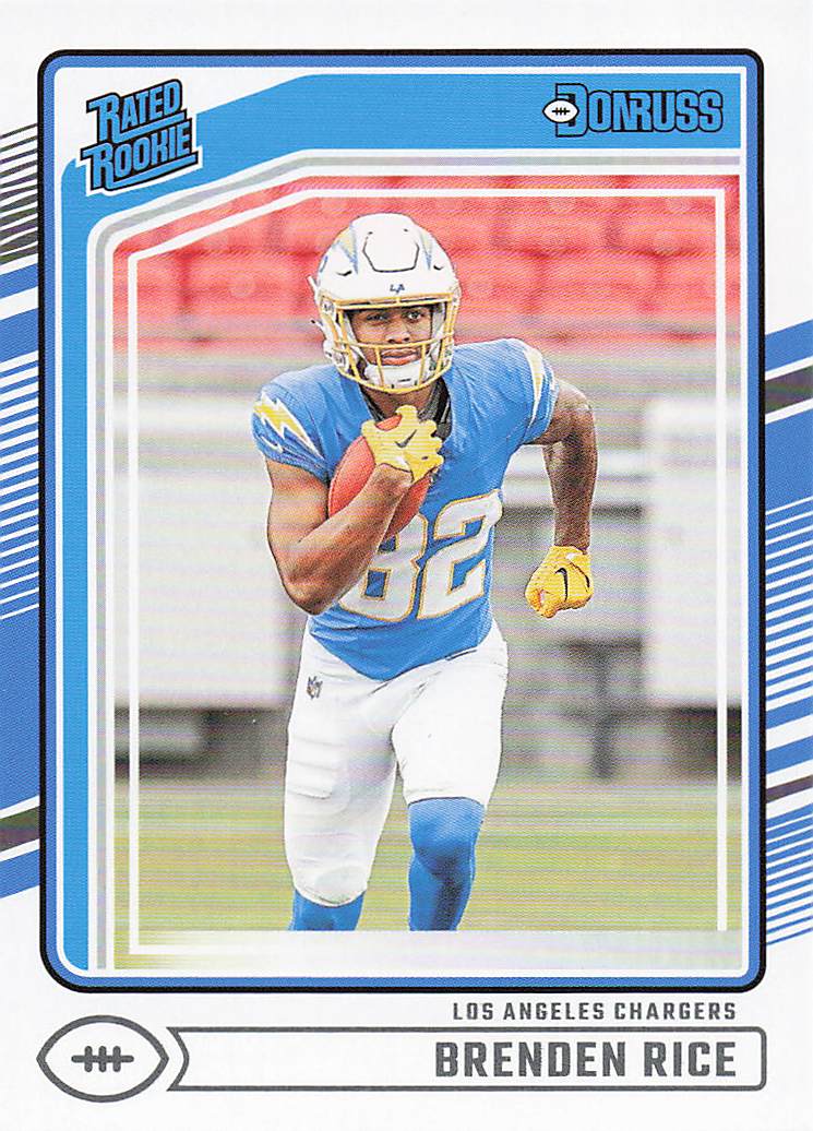 2024 Donruss Football Brenden Rice #382 Rookie