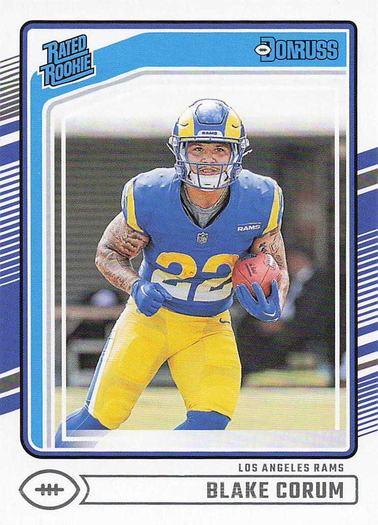 2024 Donruss Football Blake Corum #322 Rookie