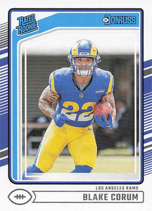 2024 Donruss Football Blake Corum #322 Rookie