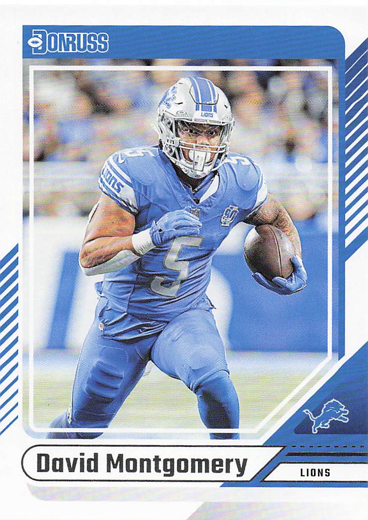 2024 Donruss Football David Montgomery #101
