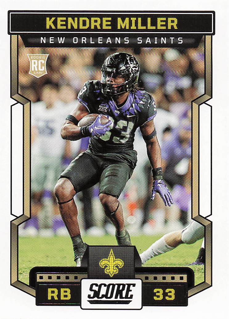 2023 Score Football Kendre Miller #321 Rookie