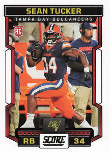 2023 Score Football Sean Tucker #318