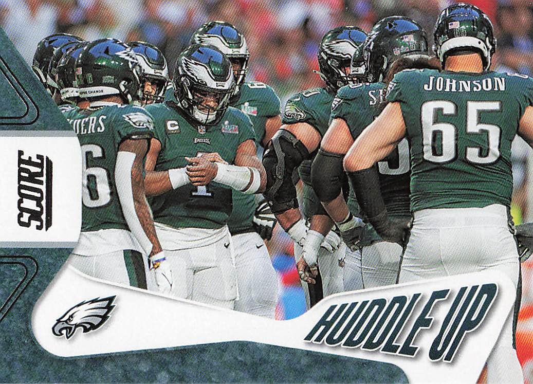 2023 Score Football Huddle Up Philadelphia Eagles #2