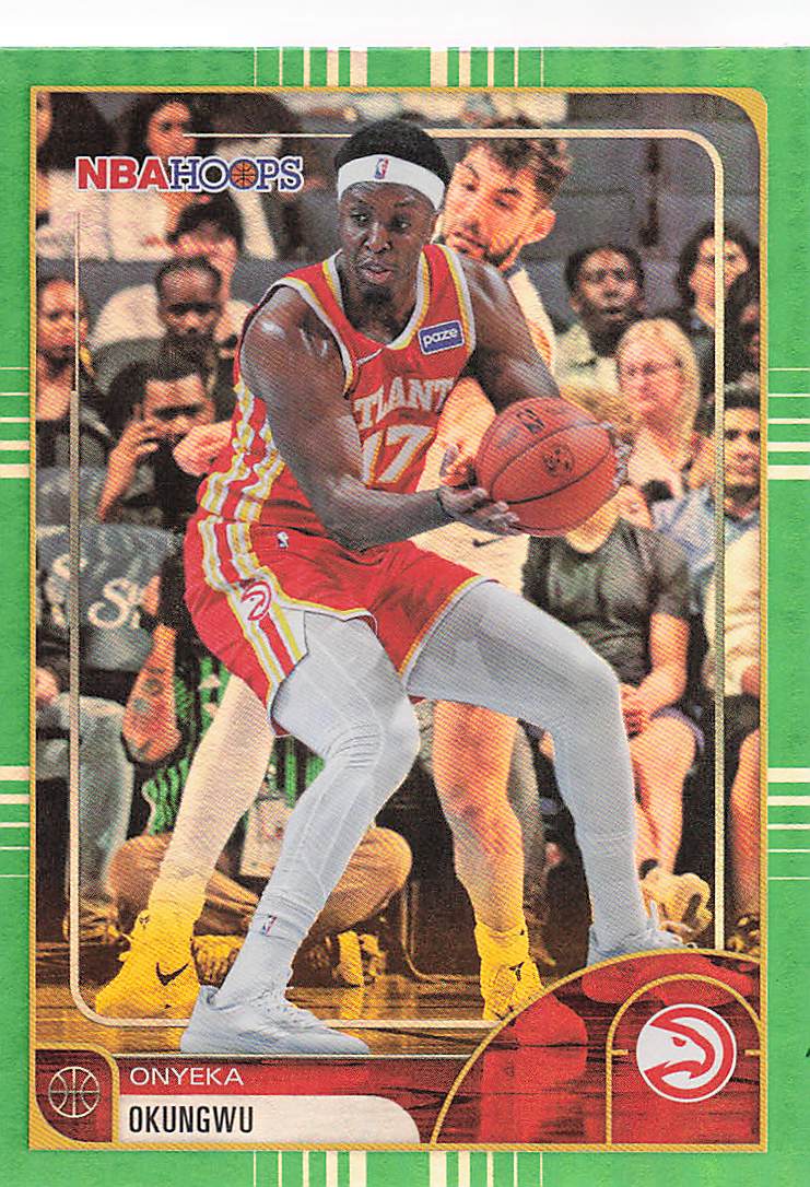 2025-26 Hoops Basketball Green Hoops Onyeka Okongwu #36